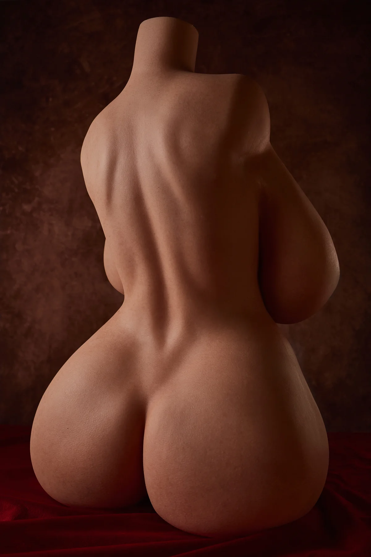 58cm (1ft11) I CUP Real Skin Texture Silicone Sex Doll Torso PW-U58, Head N/A